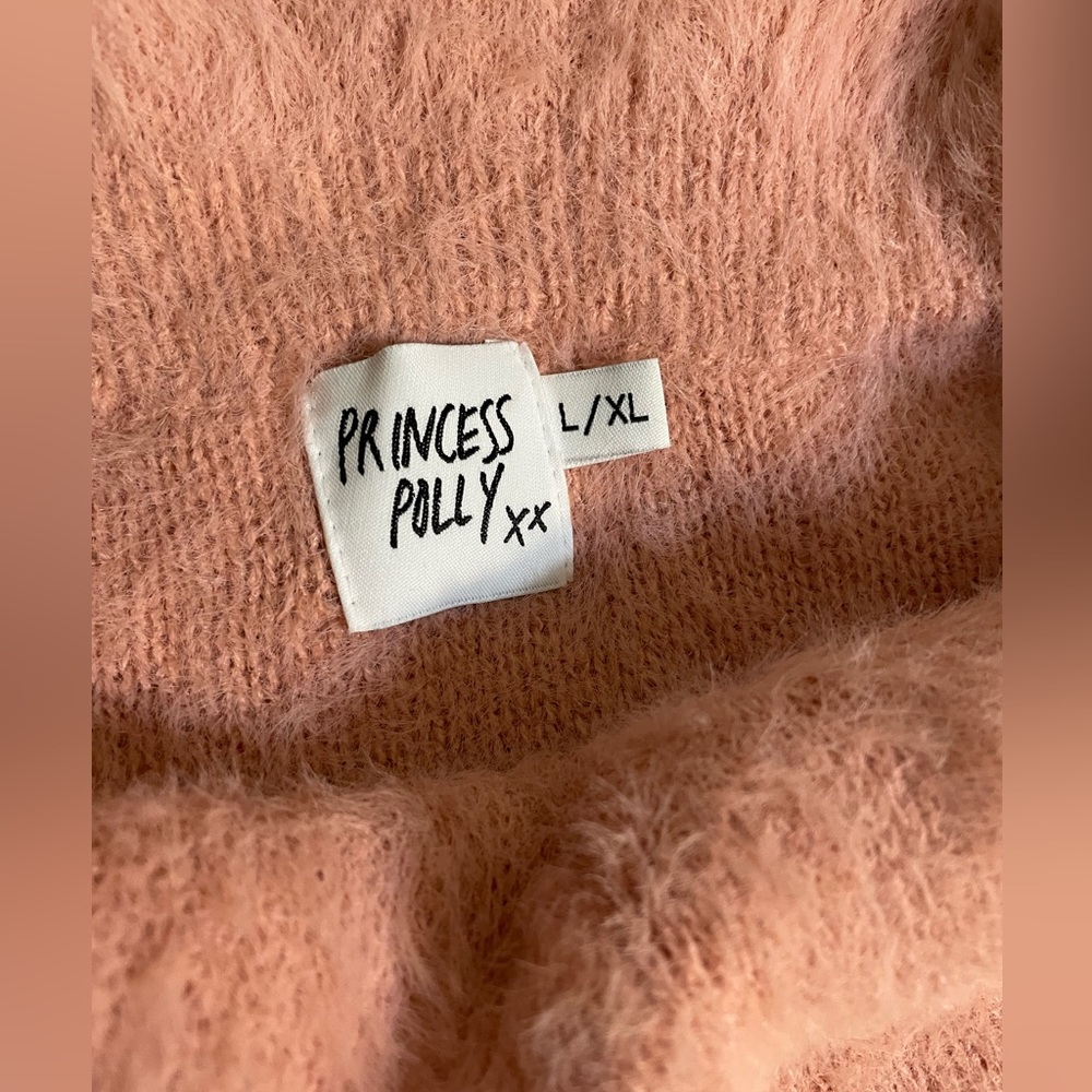 Princess Polly women’s pink Mirrabrook Off Shoulder Mini Dress SIZE L/XL